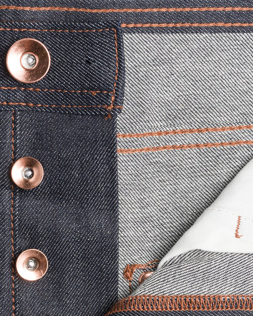 Unbranded UB322 Straight Fit Mens Jeans - 11oz Indigo Stretch Selvedge - Image 7