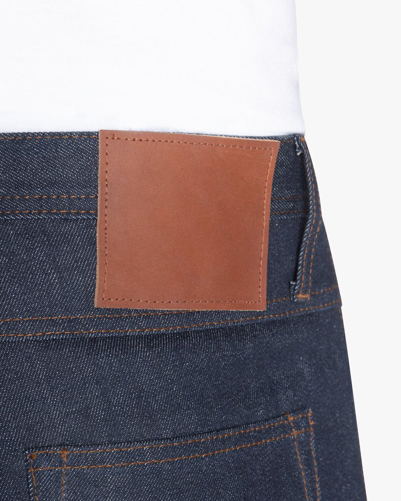 Unbranded UB301 Straight Fit Mens Jeans - 14.5oz Indigo Selvedge - Image 6
