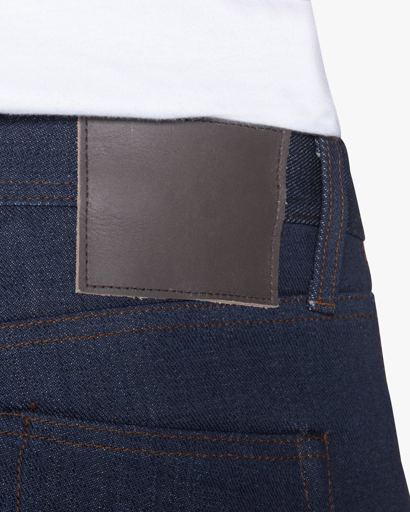 Unbranded UB421 Tight Fit Mens Jeans - 21oz Indigo Selvedge - Image 6