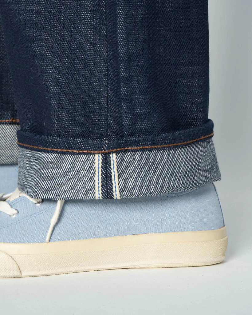Unbranded UB721 Wide Fit Mens Jeans - 21oz Indigo Selvedge - Image 2