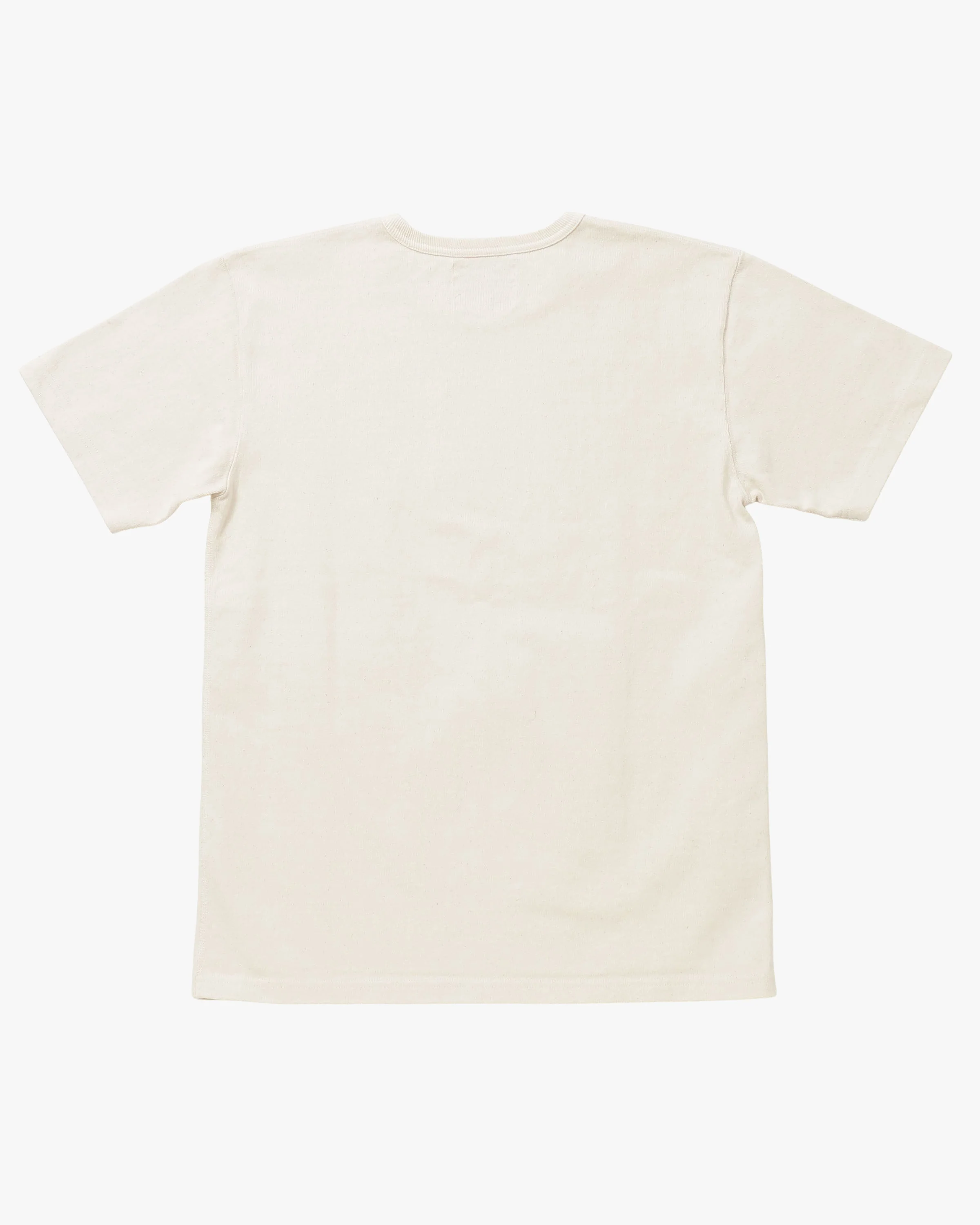 Wonder Looper 409gsm Double Heavyweight T Shirt - Ecru - Image 5