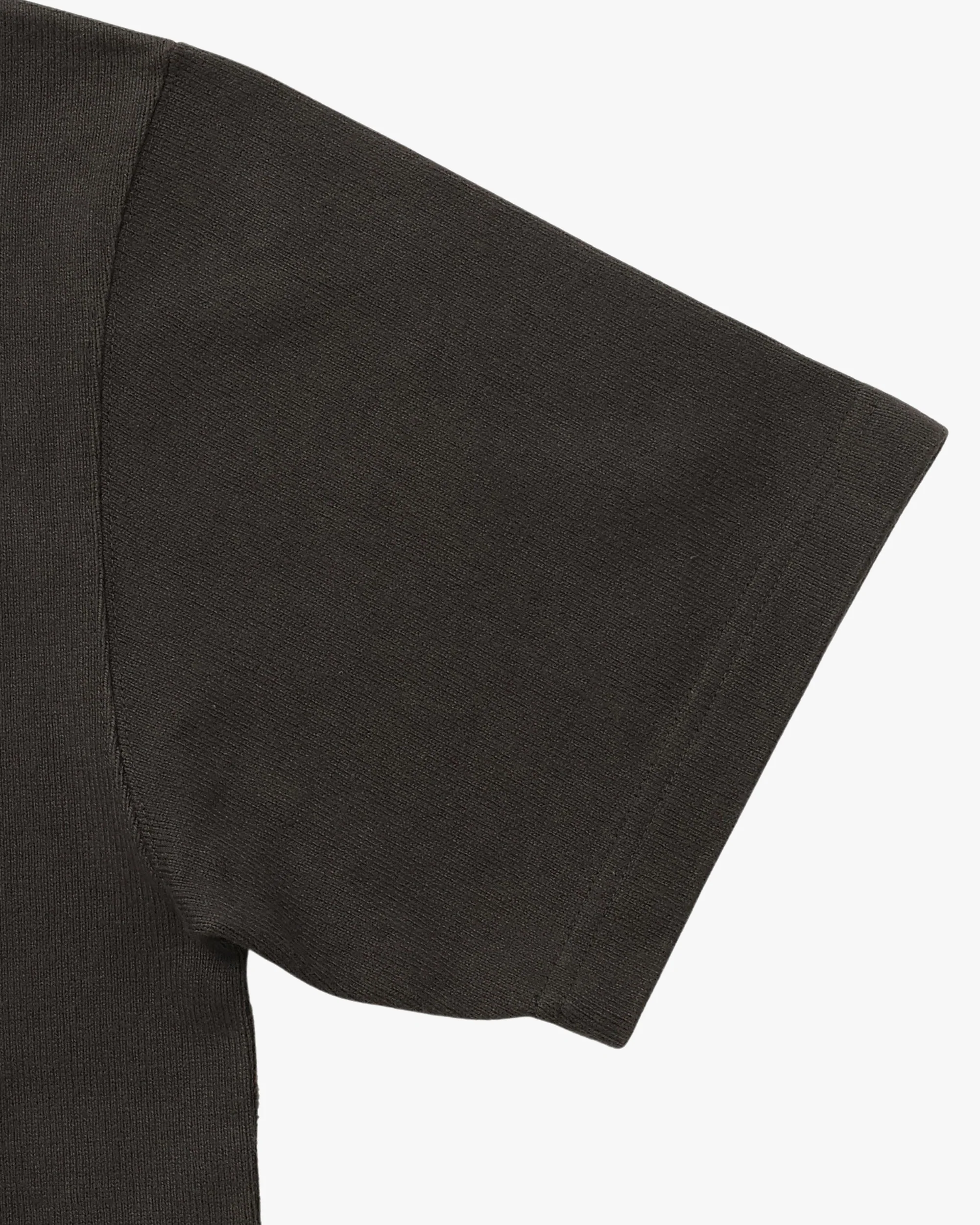 Wonder Looper 409gsm Double Heavyweight T Shirt - Sumi Black - Image 4
