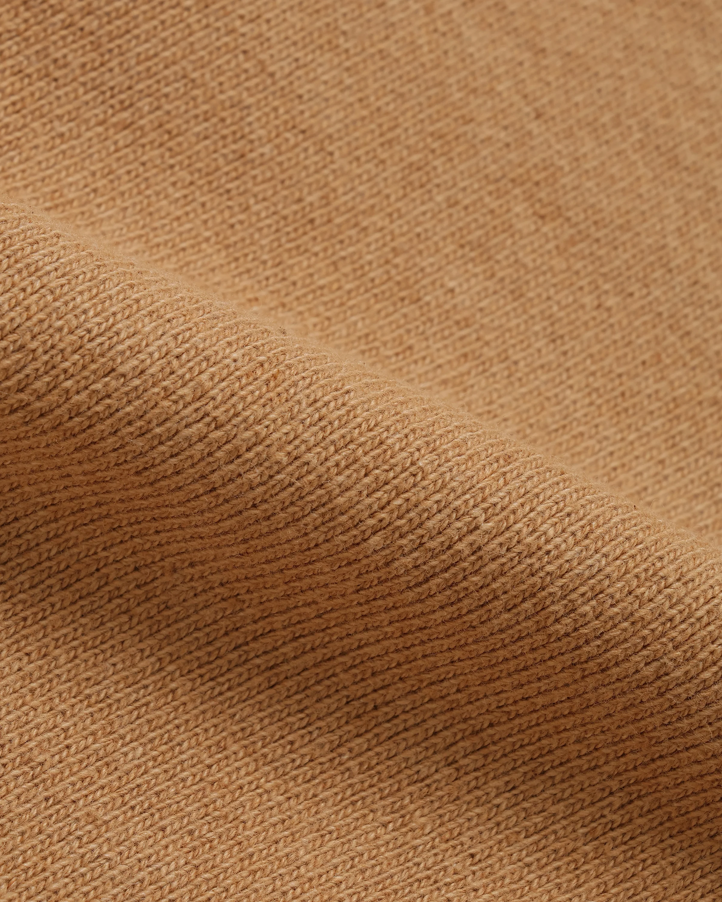 Wonder Looper 825gsm Double Heavyweight French Terry Foxfibre® Pullover Hoodie - Coyote 80 - Image 7