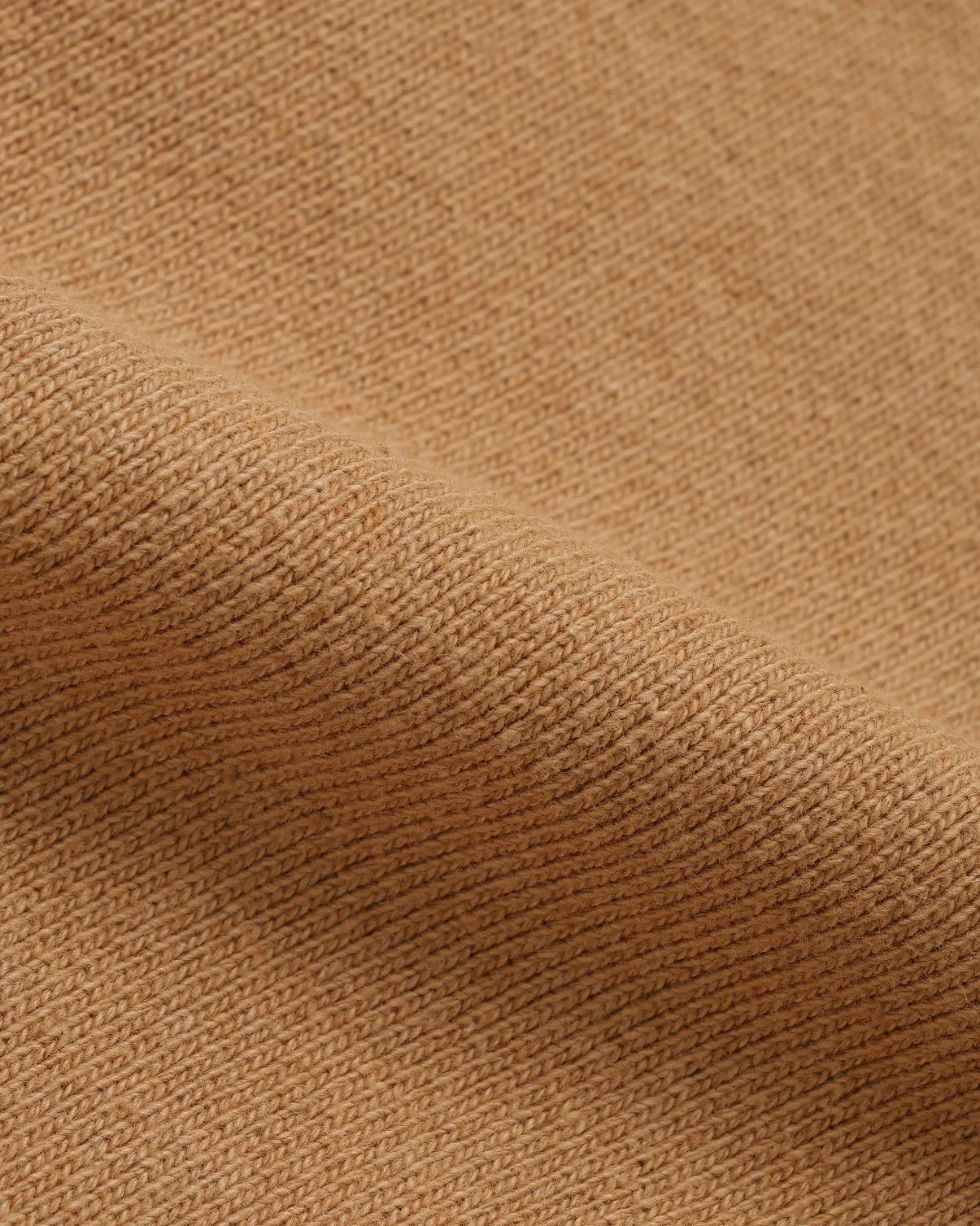 Wonder Looper 825gsm Double Heavyweight French Terry Foxfibre® Zip Hoodie - Coyote 80 - Image 7