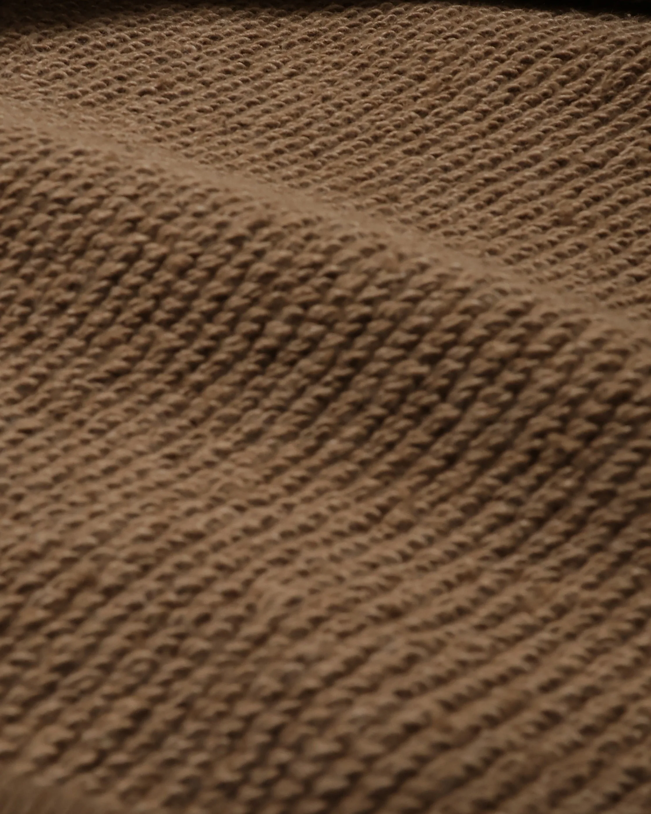 Wonder Looper 825gsm Double Heavyweight French Terry Iron Mordant Foxfibre® Pullover Hoodie - Coyote 80 - Image 2
