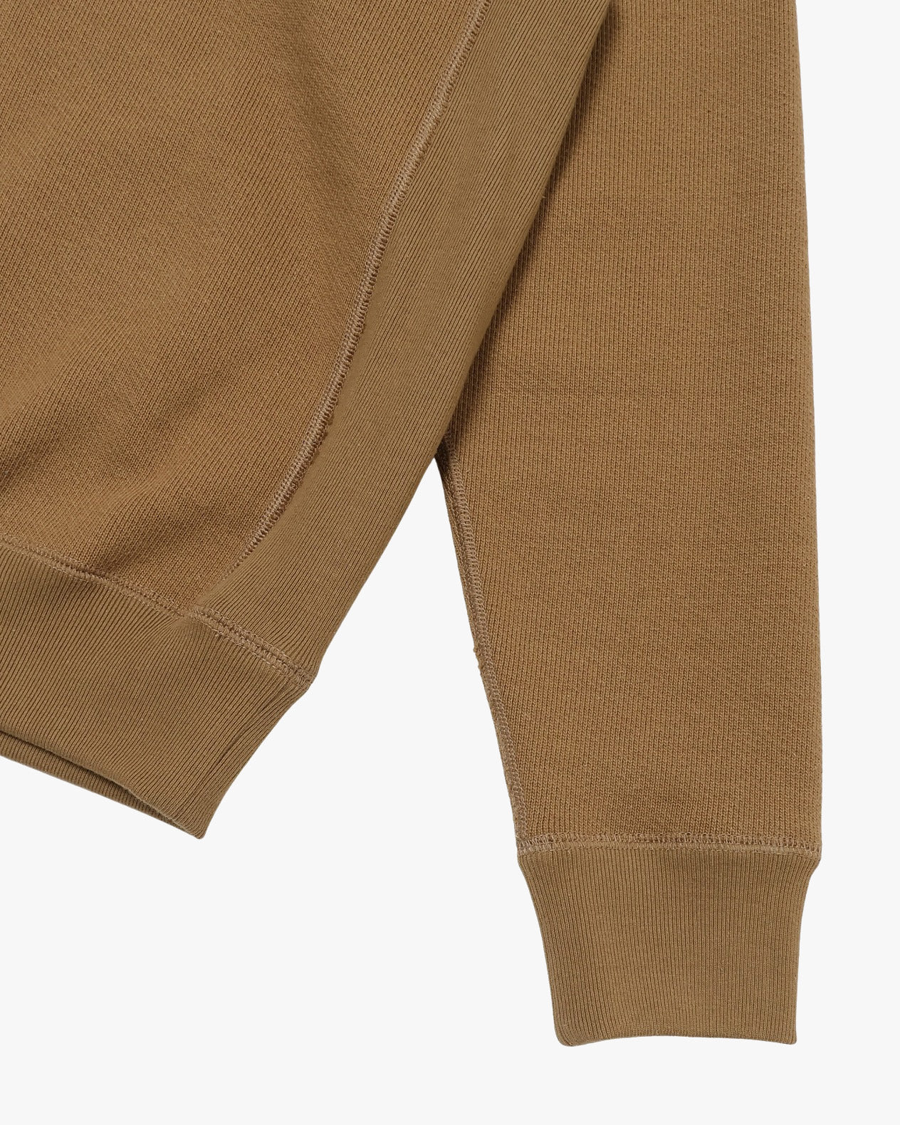 Wonder Looper 876gsm Double Heavyweight French Terry Pullover Crew Neck - Dune - Image 5