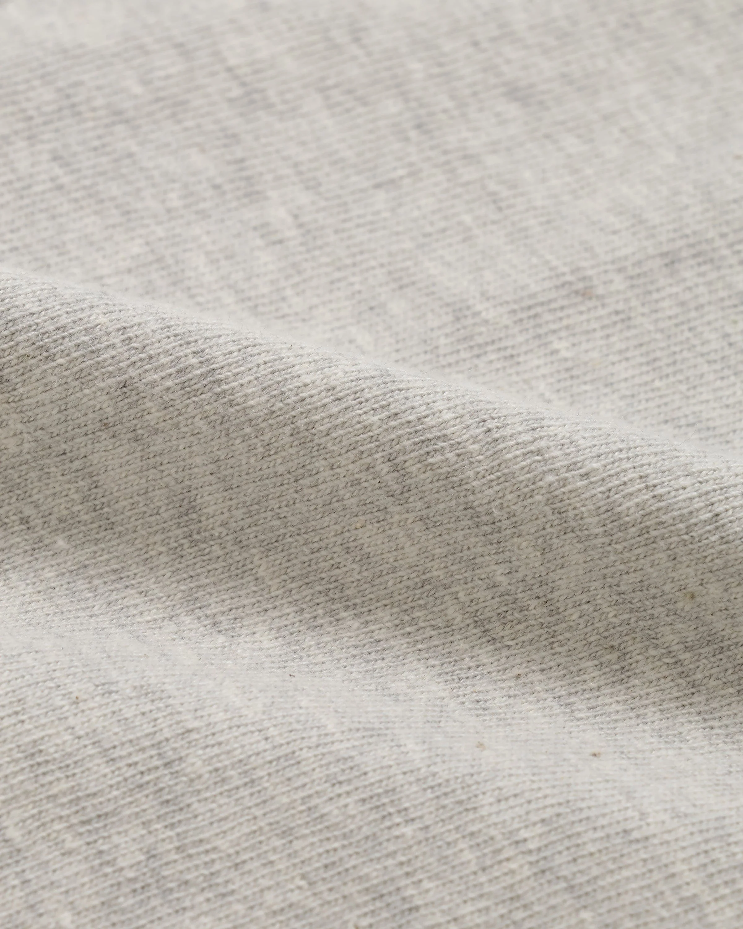 Wonder Looper ELS Recycled Cotton Slub T Shirt - Heather Grey - Image 2