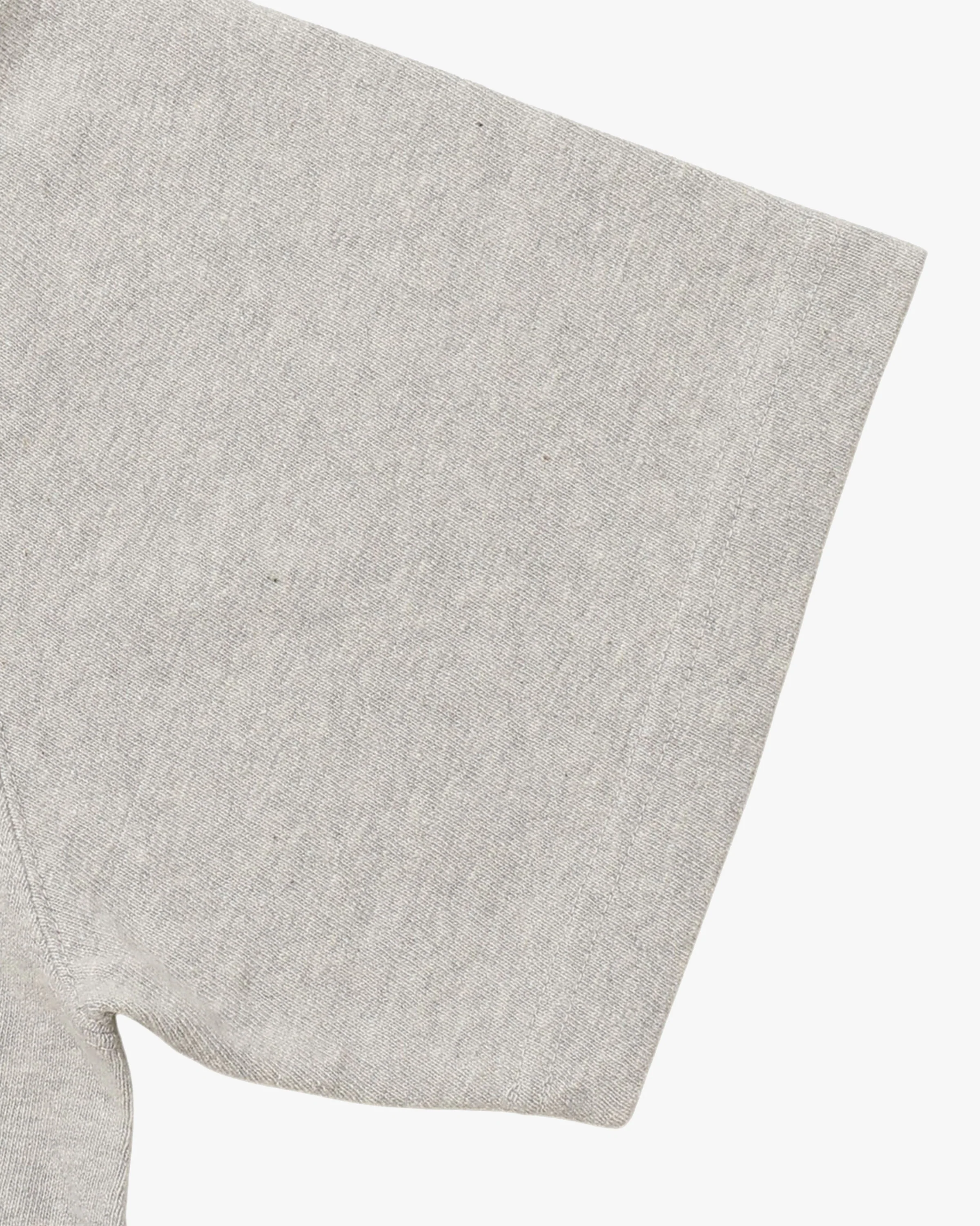 Wonder Looper ELS Recycled Cotton Slub T Shirt - Heather Grey - Image 5