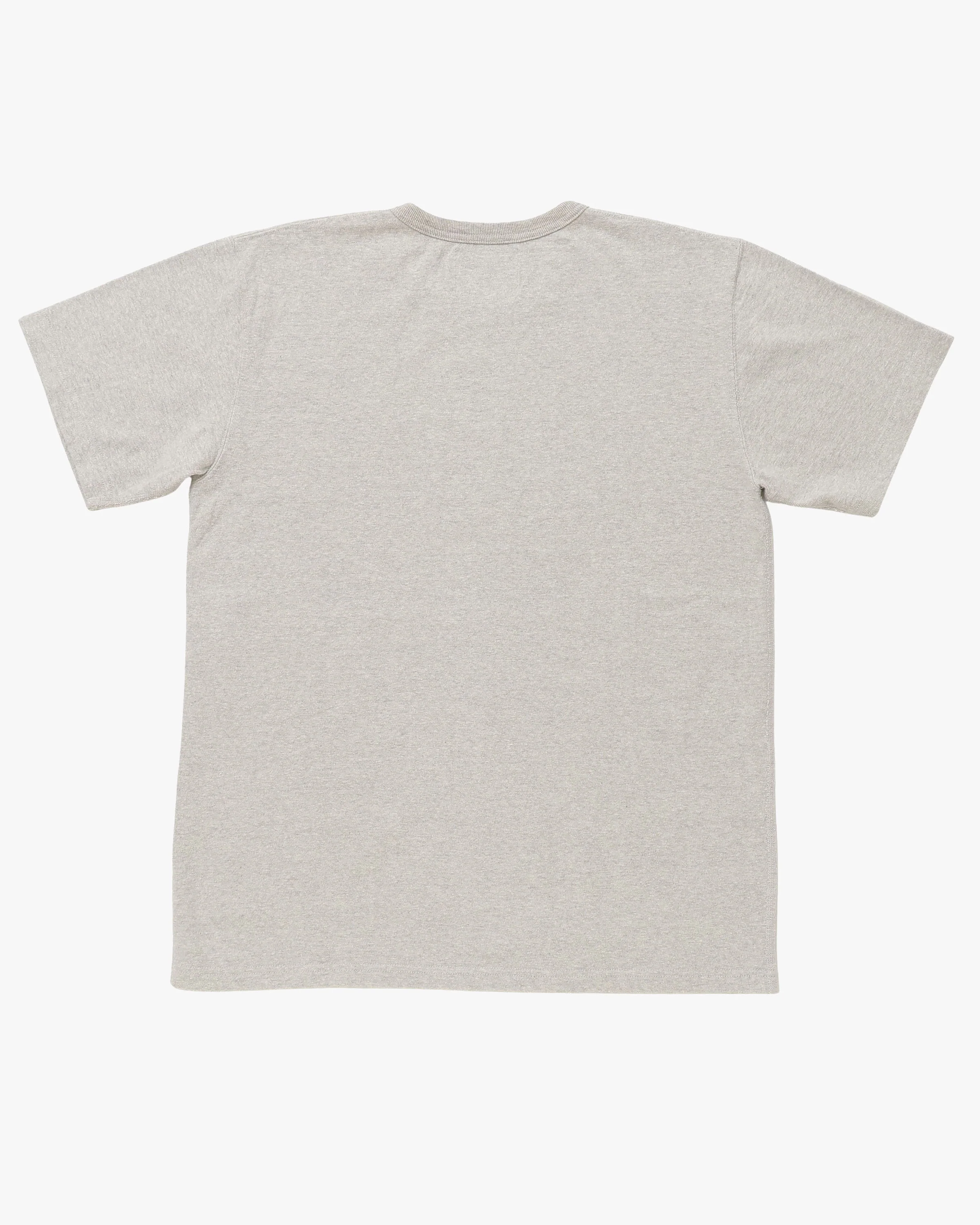 Wonder Looper ELS Recycled Cotton Slub T Shirt - Heather Grey - Image 6