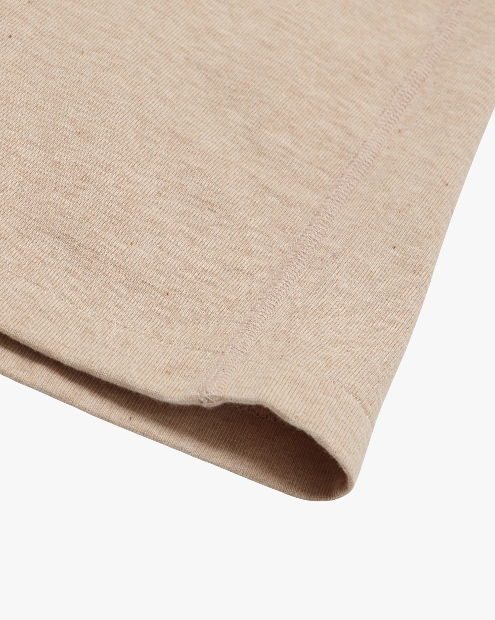 Wonder Looper Foxfibre® Tsuriami Crew Neck Tee - Coyote 15 - Image 3
