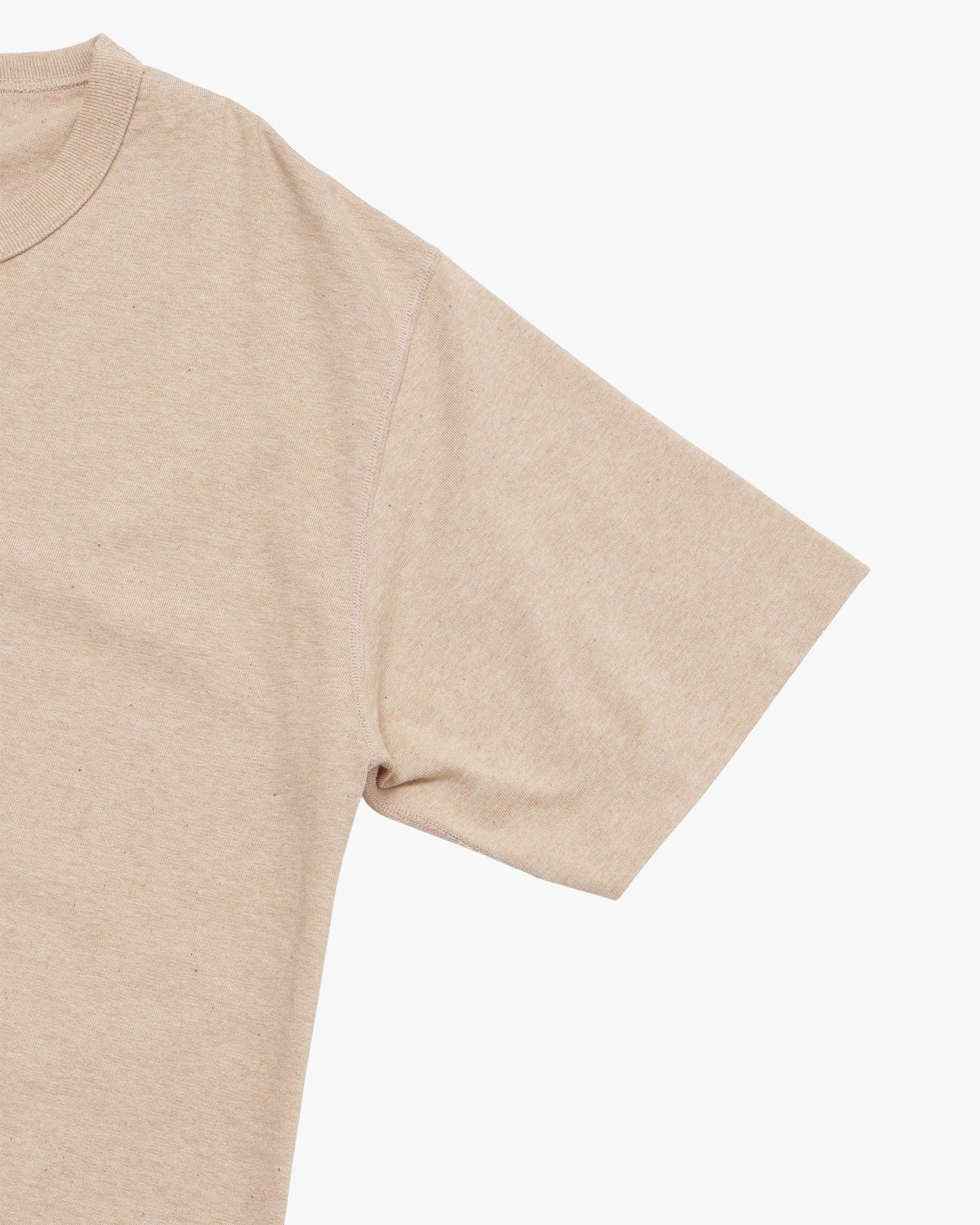 Wonder Looper Foxfibre® Tsuriami Crew Neck Tee - Coyote 15 - Image 4