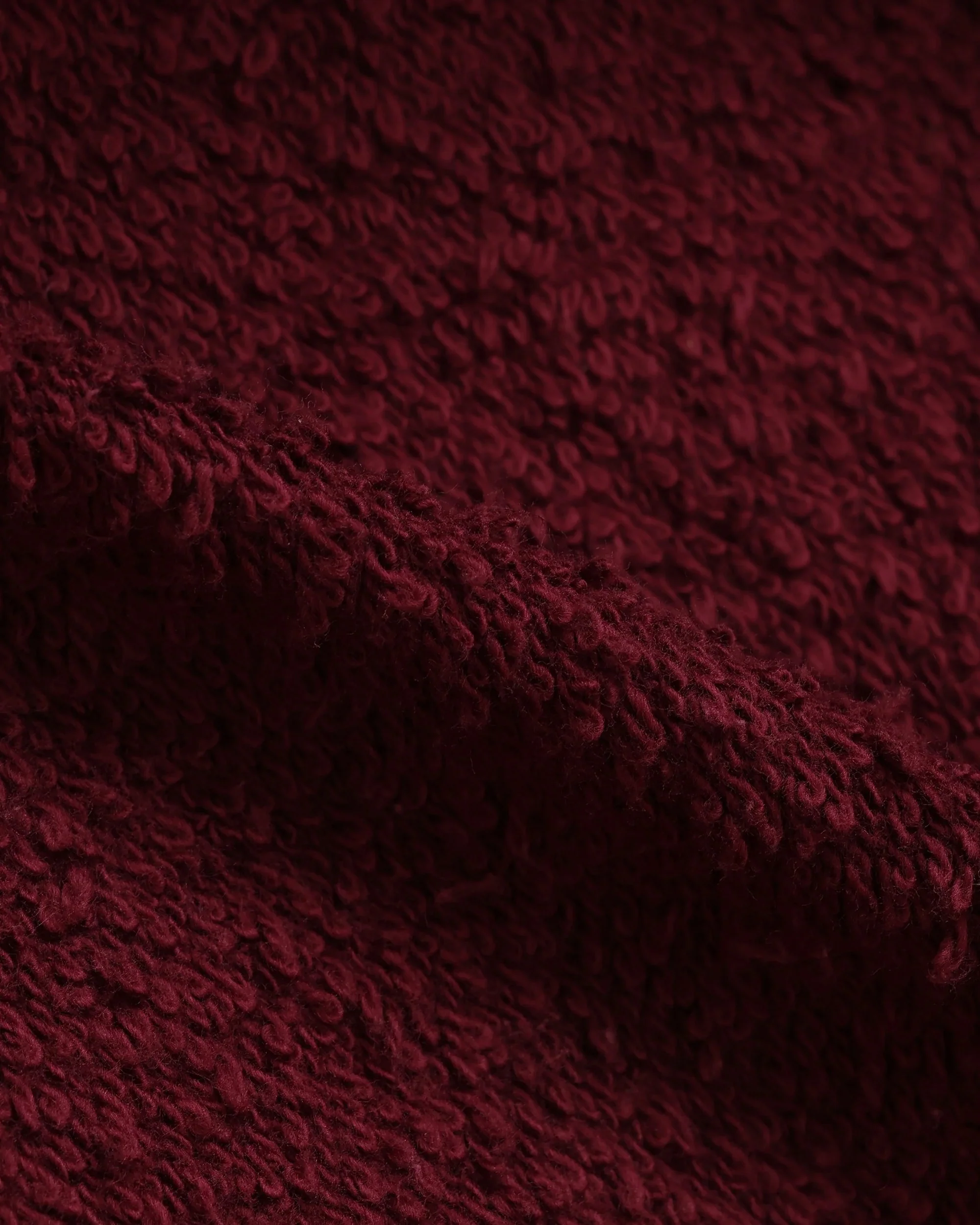 Wonder Looper Super Looper French Terry Pullover Hoodie - Burgundy - Image 5