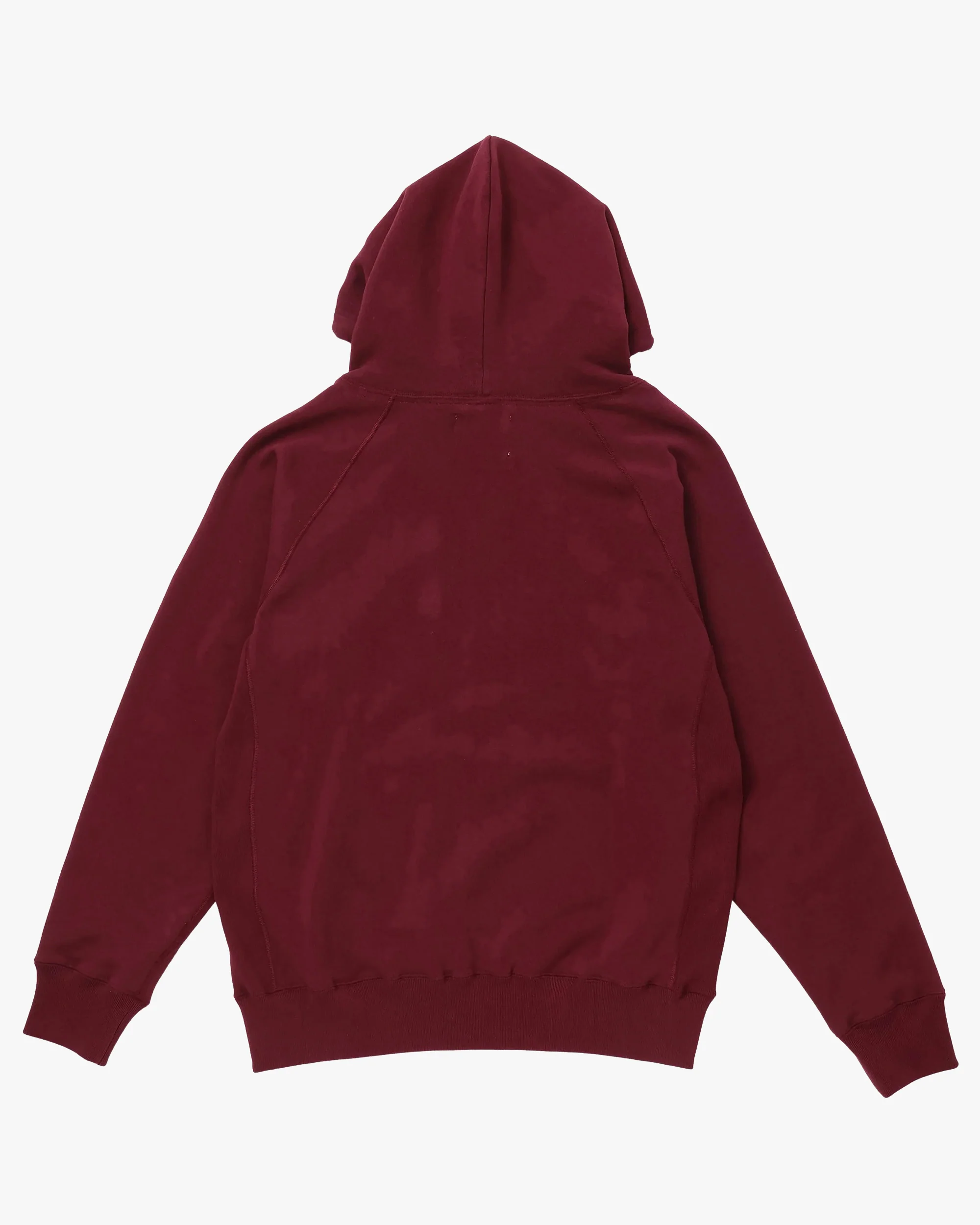 Wonder Looper Super Looper French Terry Pullover Hoodie - Burgundy - Image 8