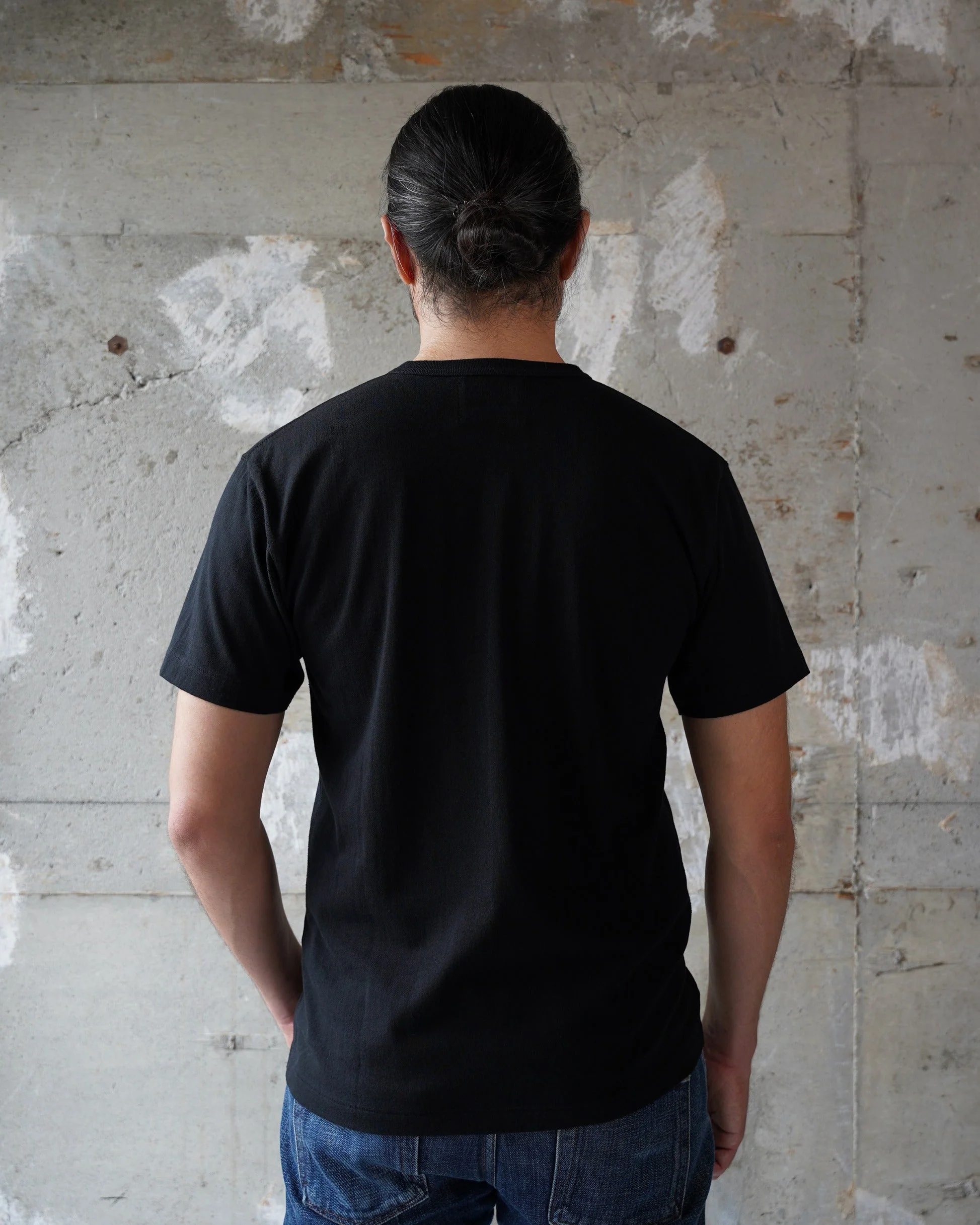Wonder Looper Ultimate Pima Tsuriami Tee - Black - Image 5