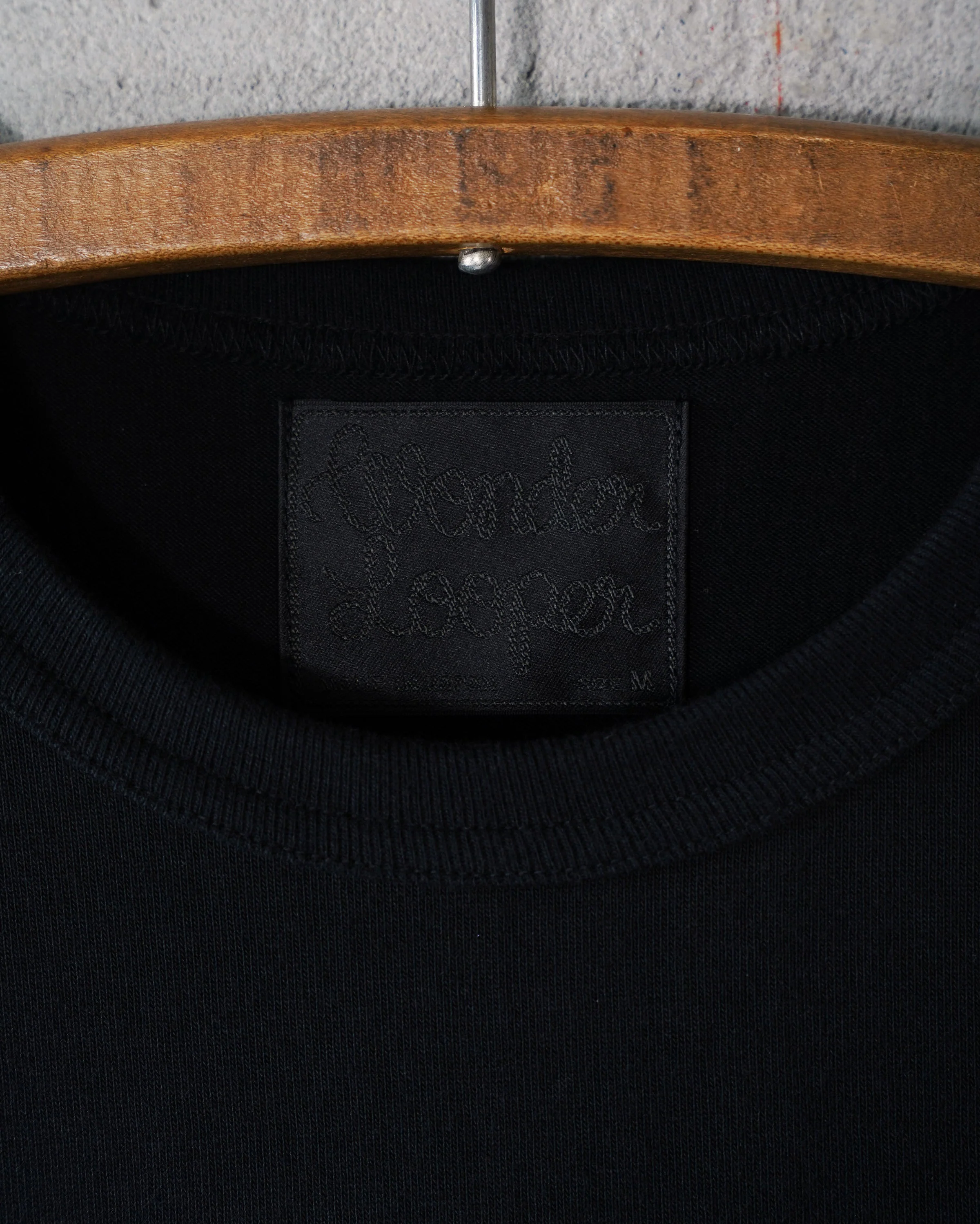Wonder Looper Ultimate Pima Tsuriami Tee - Black - Image 9