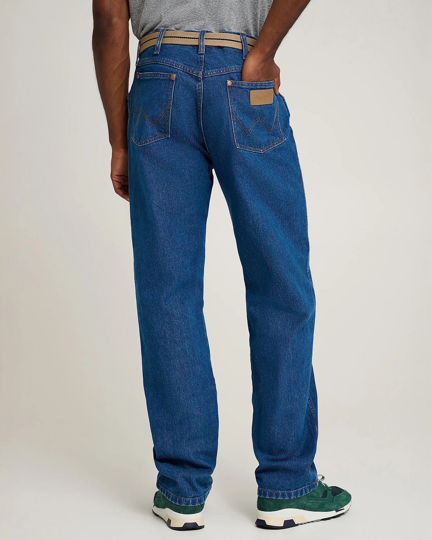 Wrangler® x Stranger Things™ 13MWZ Original Cowboy Cut Mens Jeans - Wrangler Blue - Image 3