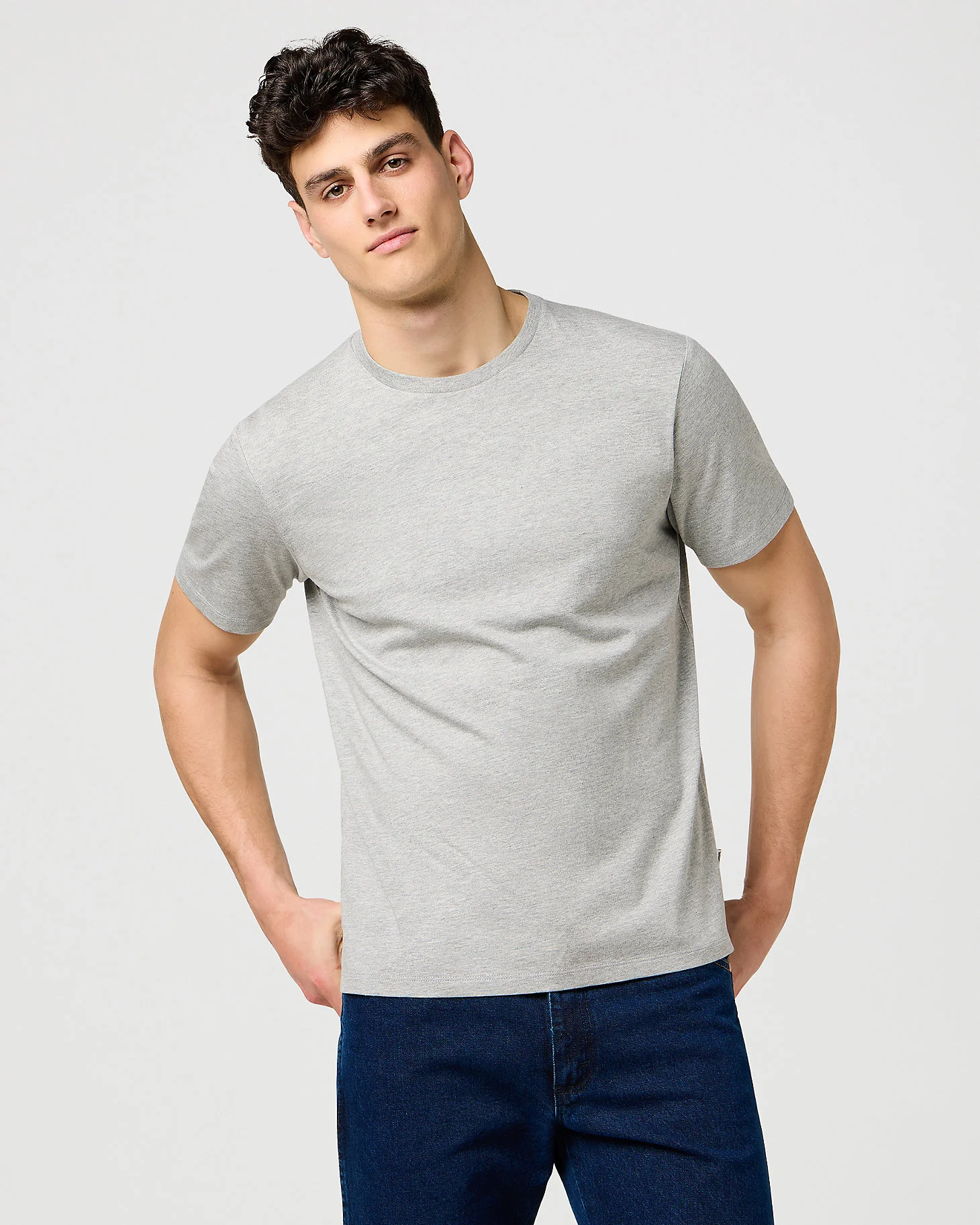 Wrangler 3-Pack Tees - White / Grey / Black - Image 3
