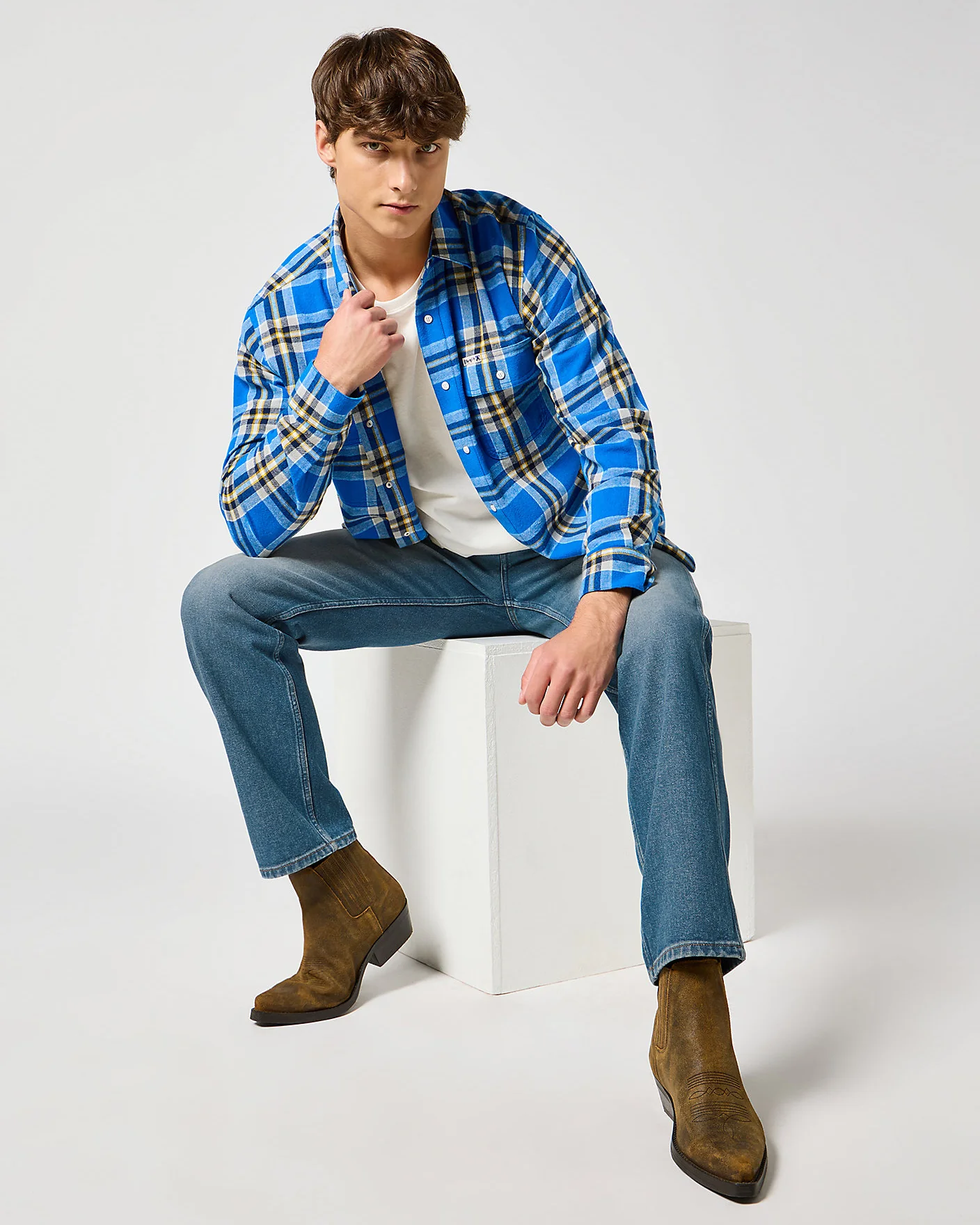 Wrangler Blue Bell 13MWZ Original Cowboy Cut Mens Jeans - Colt - Image 5