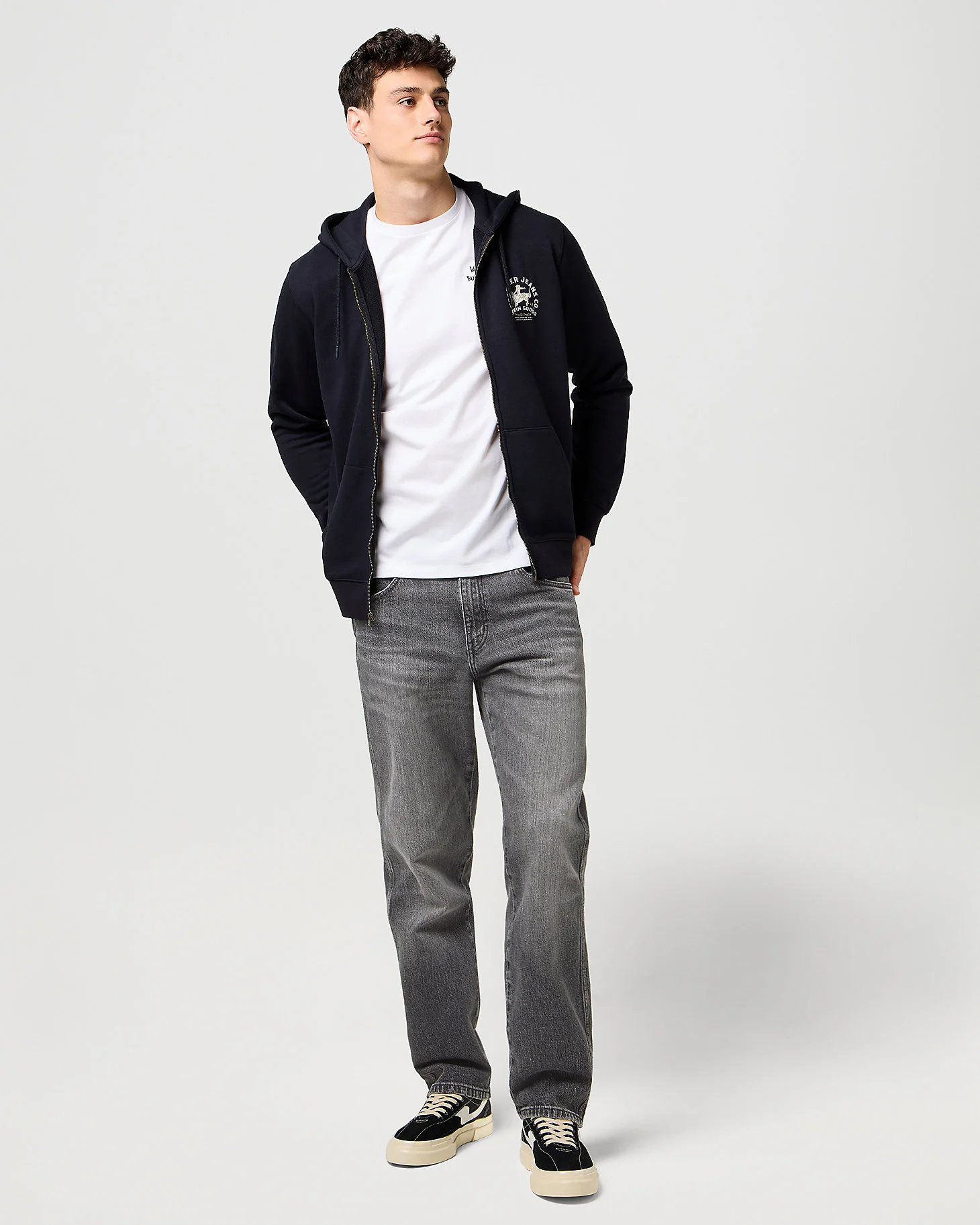 Wrangler Frontier Relaxed Straight Mens Jeans - Marshall - Image 5