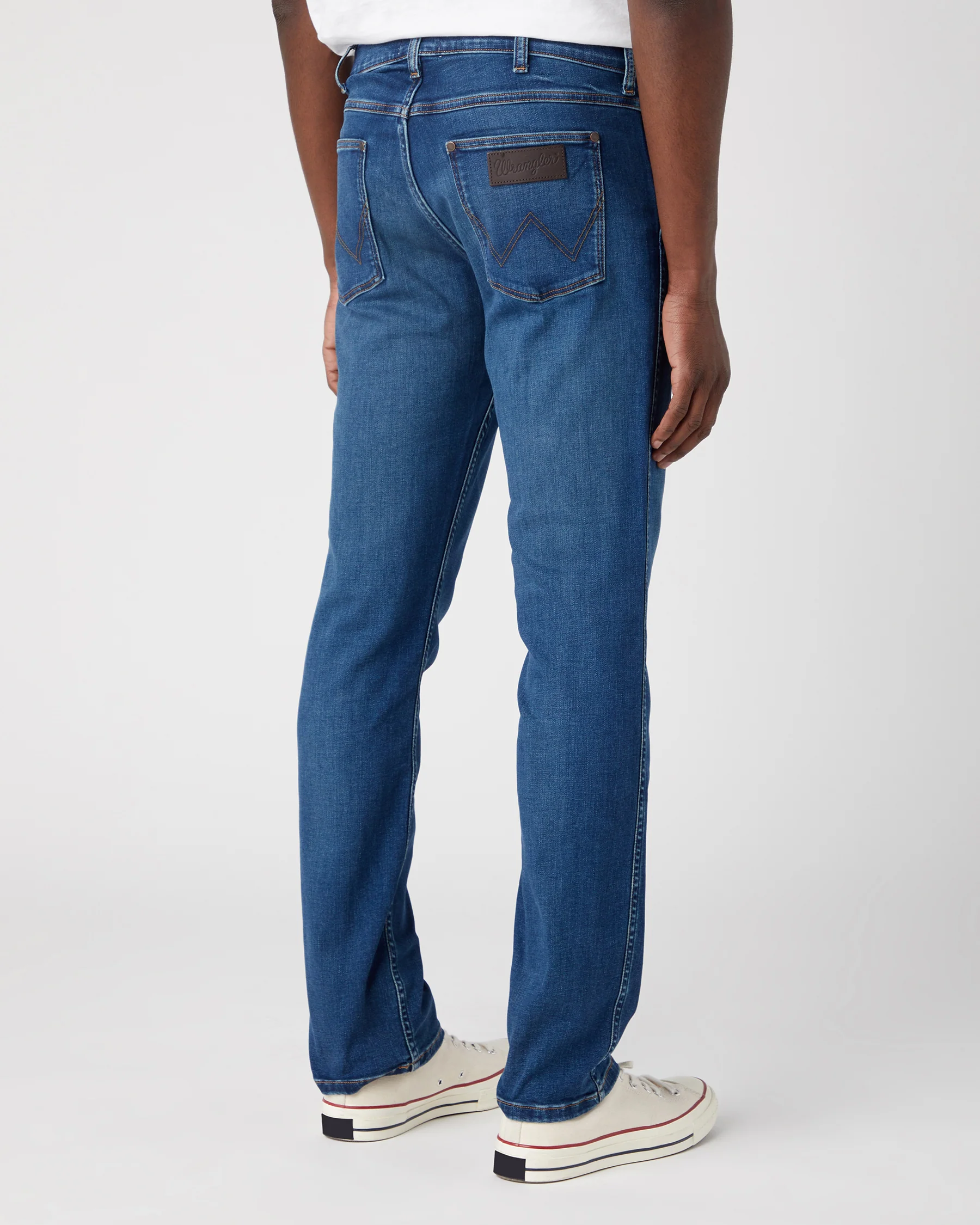 Wrangler Greensboro 'Epic Soft' Regular Fit Mens Jeans - Verve - Image 4