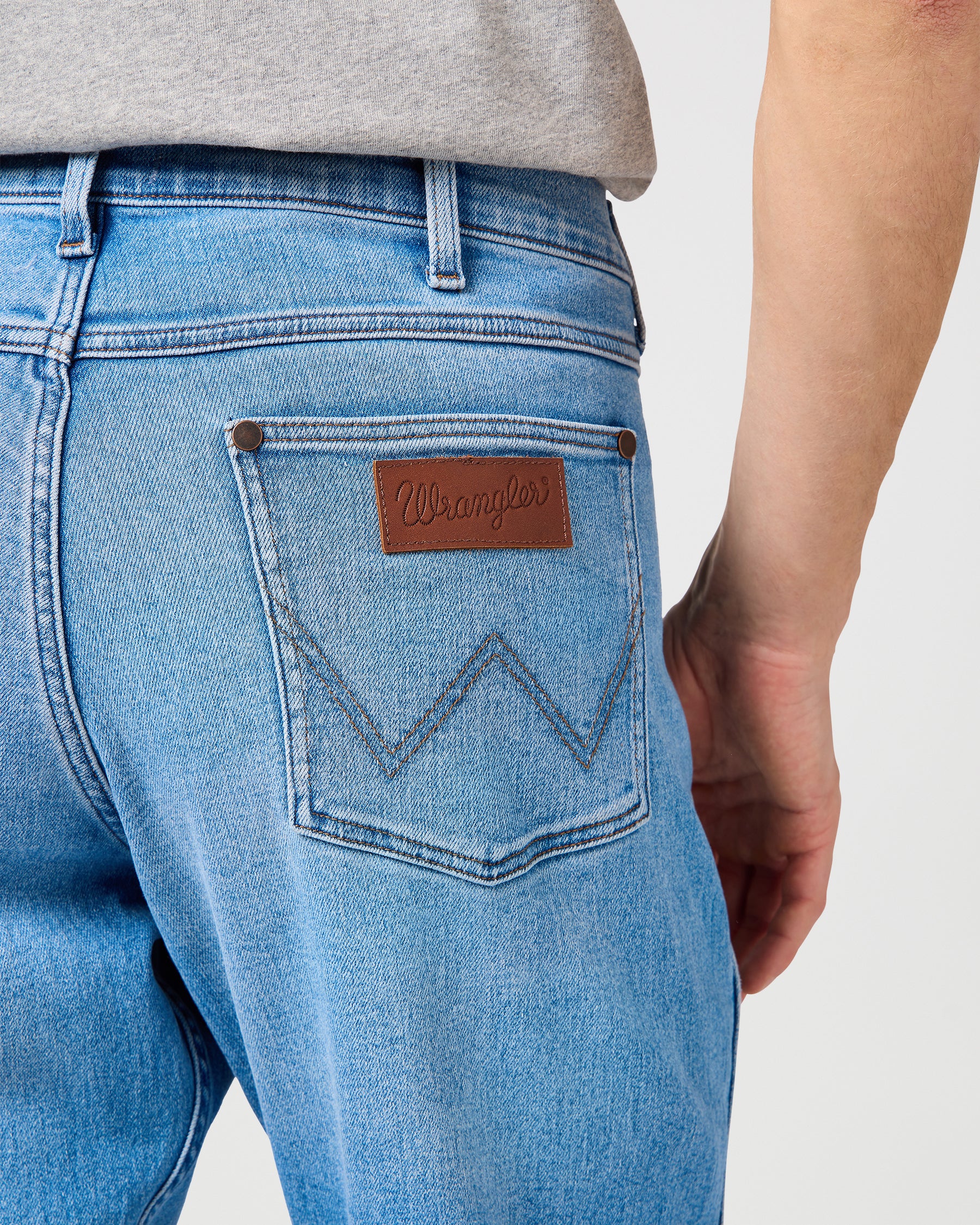 Wrangler Horizon Bootcut Mens Jeans - Bohemian Blue - Image 3