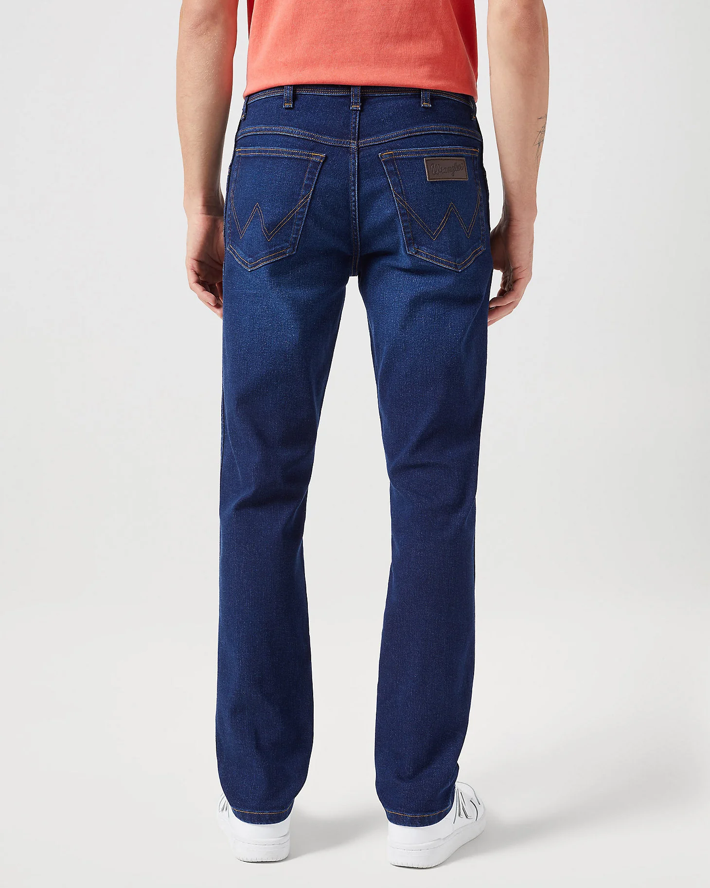 Wrangler Texas SLIM 'Epic Soft' Mens Jeans - Night Shade - Image 4