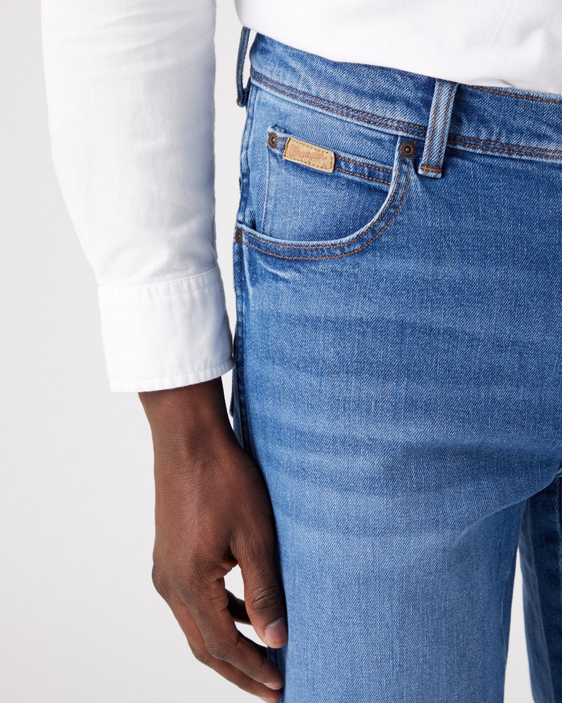 Wrangler Texas Stretch Authentic Straight Mens Jeans - New Favorite - Image 5