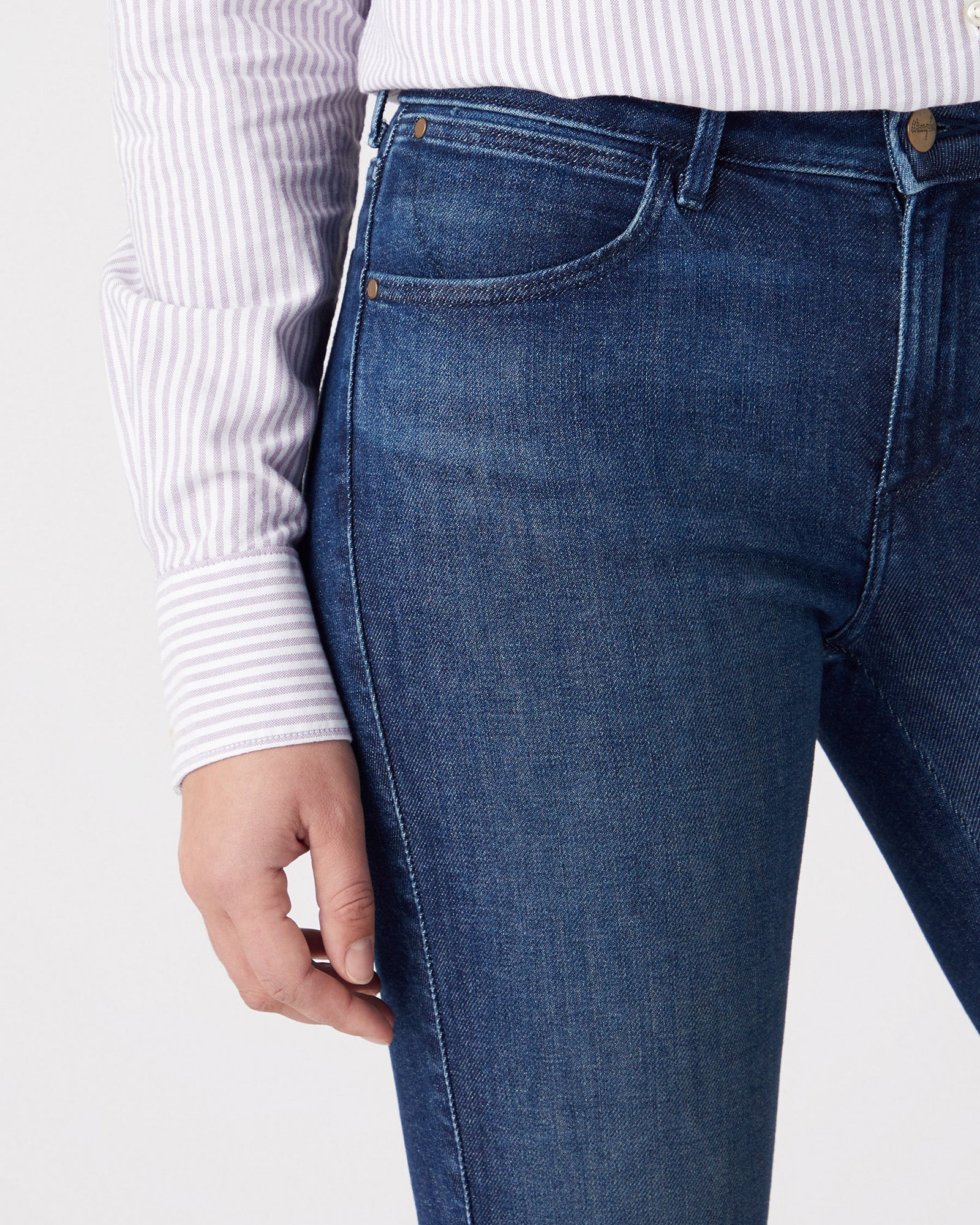 Wrangler Womens Body Bespoke Skinny Jeans - Footloose - Image 5
