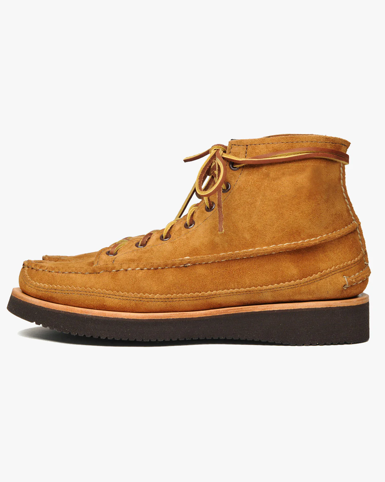 Yuketen All Handsewn Maine Guide DB Lace To Toe Boots w/ 2021 Sole - FO G Brown