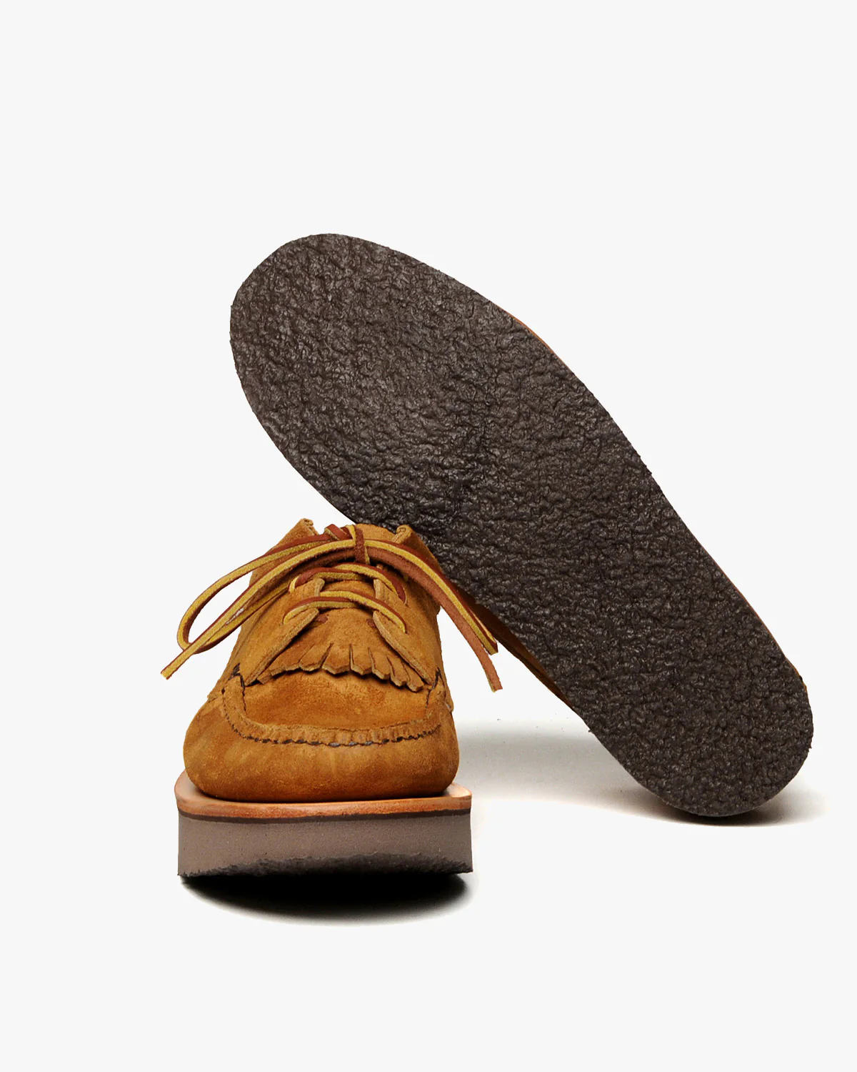 Yuketen Blucher Rocker w/ Kiltie Shoe - FO G Brown / Brown Rocker - Image 3