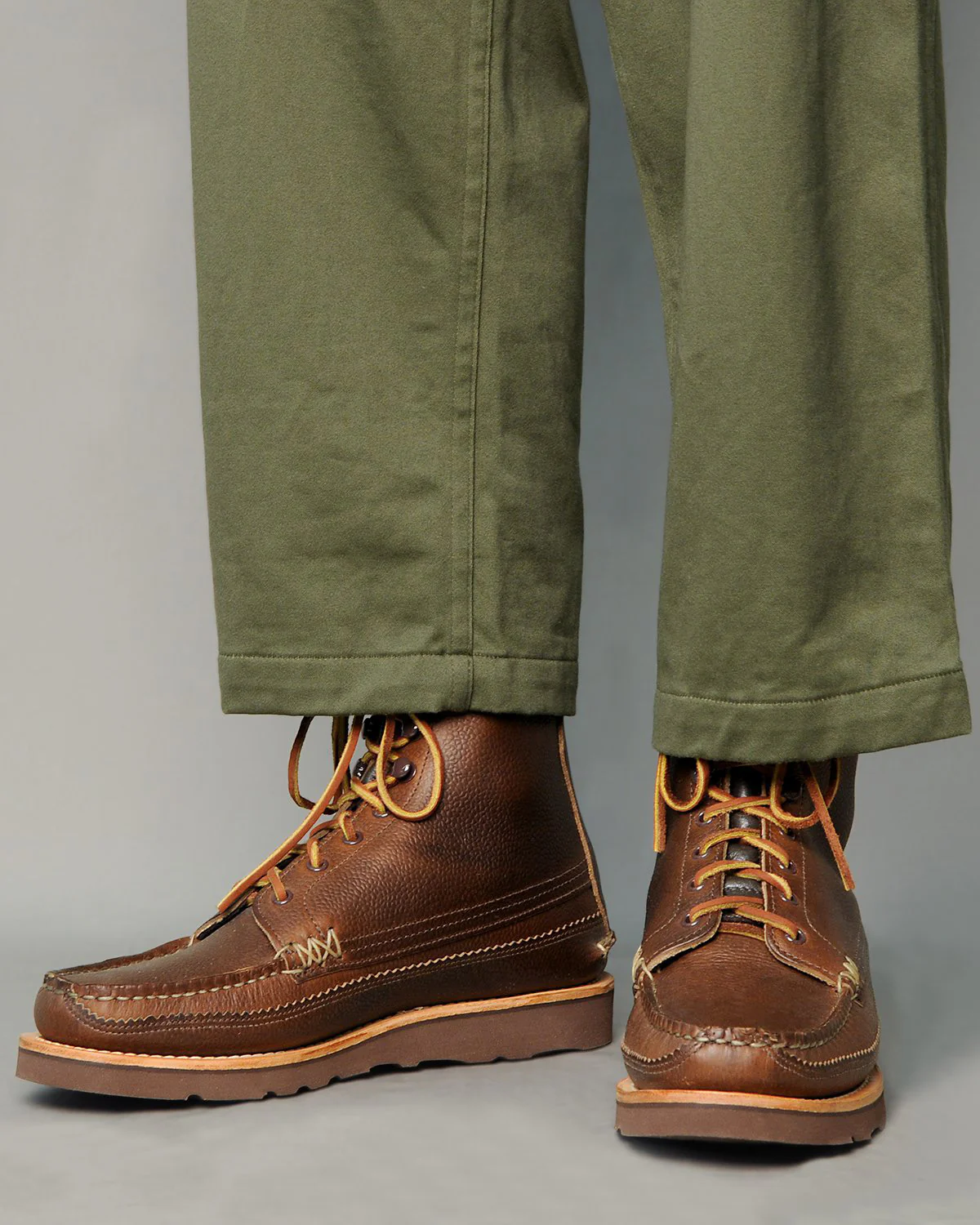Yuketen Maine Guide DB Boots - SG Brown - Image 3