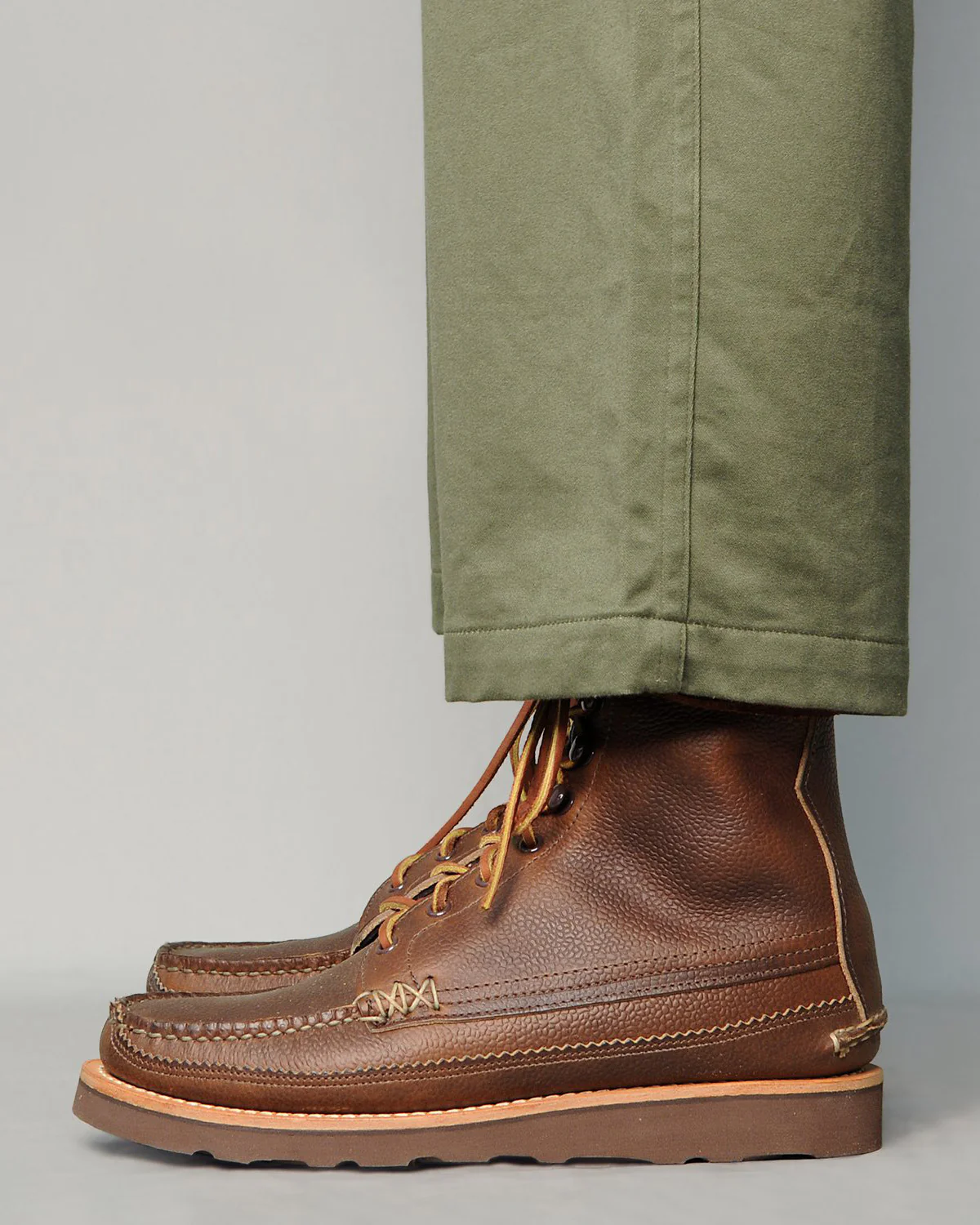 Yuketen Maine Guide DB Boots - SG Brown - Image 4